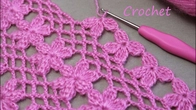 Просто, легко и красиво! ЦВЕТОЧНЫЙ УЗОР вязание для начинающих EASY Beautiful Flower Pattern Crochet