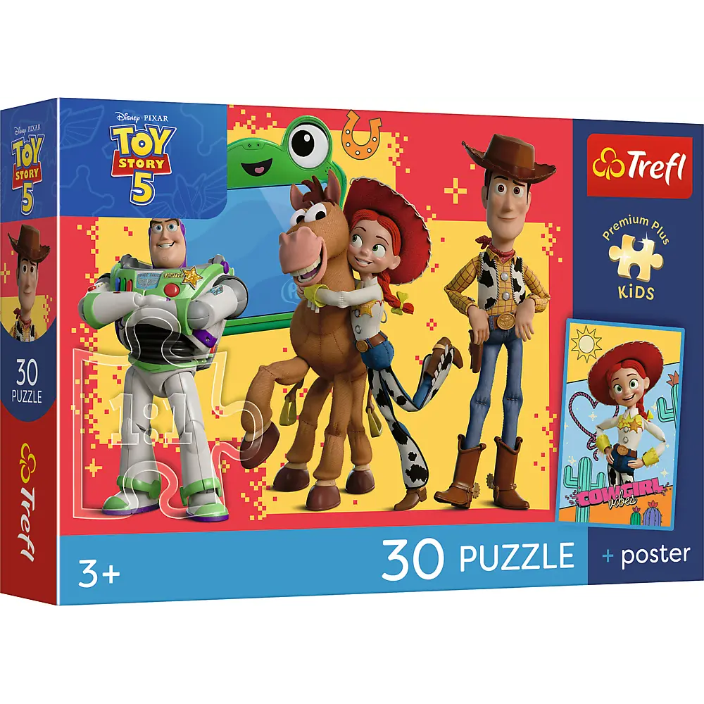 Пазл Trefl Toy Story 5 Пригоди іграшок 30 елементів
