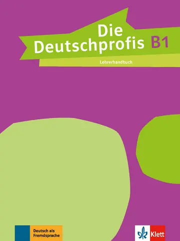 Обкладинка "Die Deutschprofis В1. Lehrerhandbuch"