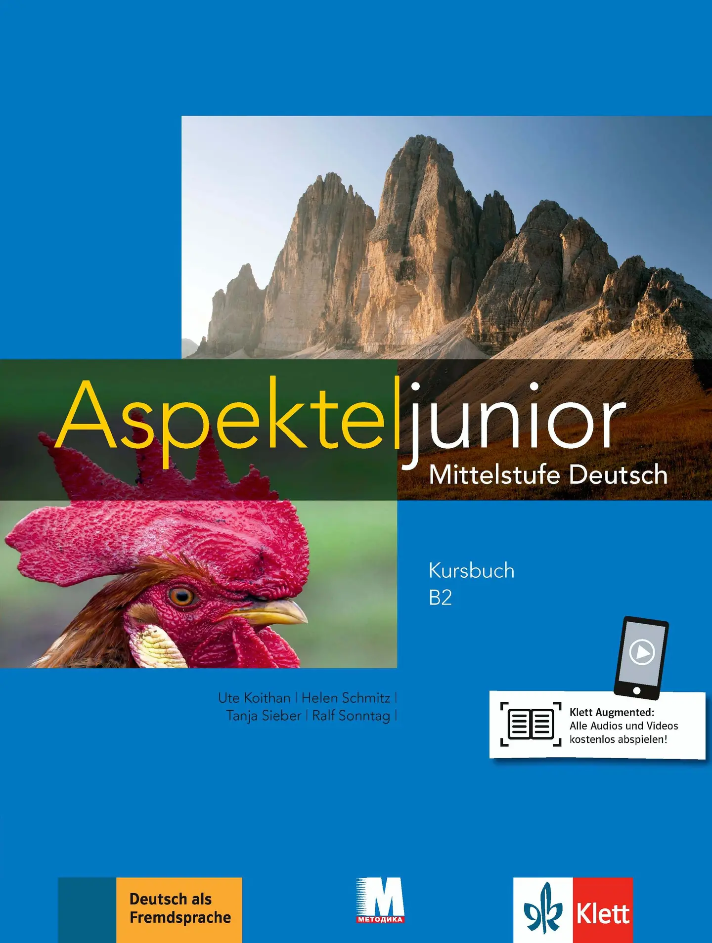 Аspekte junior. Mittelstufe Deutsch. Kursbuch. B2