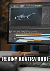 Rekiny kontra orki — plakat