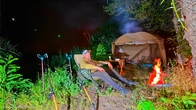 АТМОСФЕРНА РИБАЛКА З НОЧІВЛЕЮ та СМАЖЕНОЮ РИБОЮ. ПОПАВ на ЛЯЩА