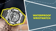 Waterproof wristwatch
