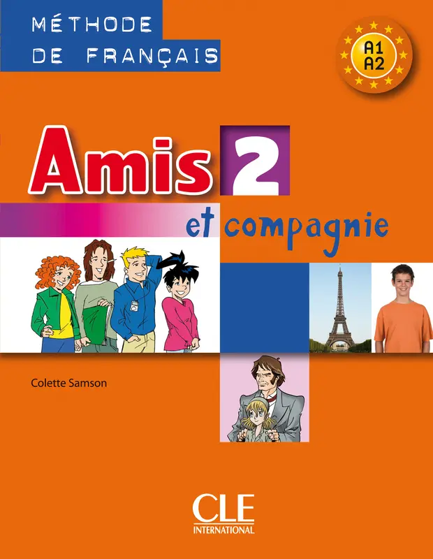 Обкладника "Amis et compagnie 2 Livre" Обкладинка "Amis et compagnie 2 Livre"