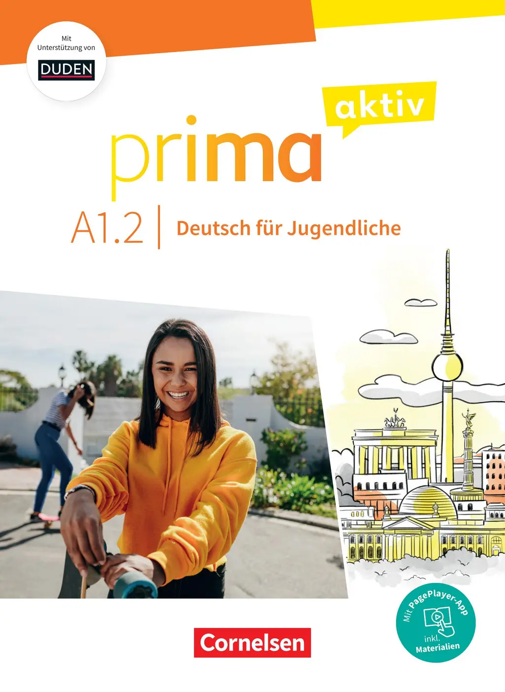 Обкладинка "Prima aktiv A1/2 Kursbuch inkl. PagePlayer App + interaktiven Übungen"
