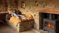 How This Man Built a Stone House in the Forest | From Start To Finish