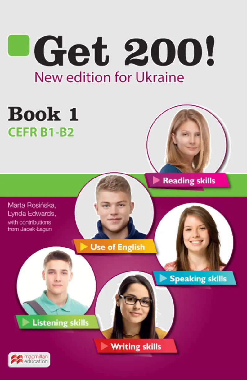 Обкладинка "Get 200! UA new edition Student's Book 1"