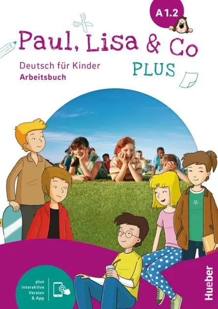 Обкладника "Paul, Lisa & Co PLUS A1.2, AB+Code" Обкладинка "Paul, Lisa & Co PLUS A1.2, AB+Code"