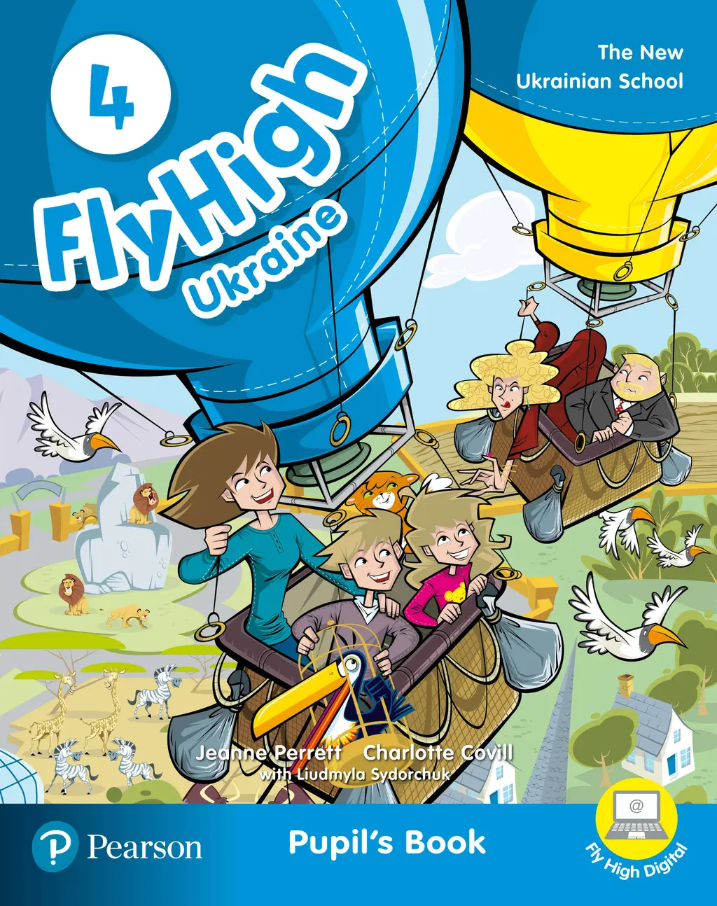 Обкладинка "Fly High 4. Student's Book UKRAINE"