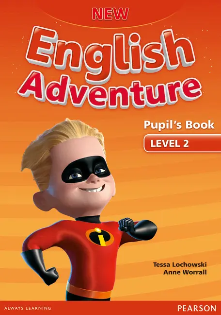 Обкладинка "New English Adventure 2. Student's Book +DVD"