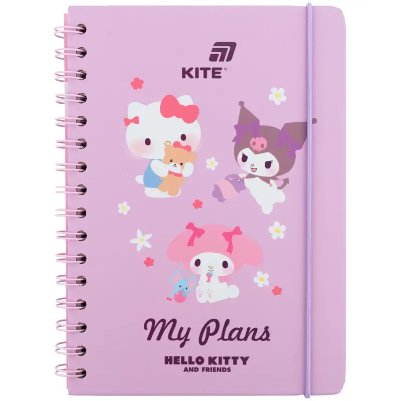 Щоденник на спіралі Kite Hello Kitty