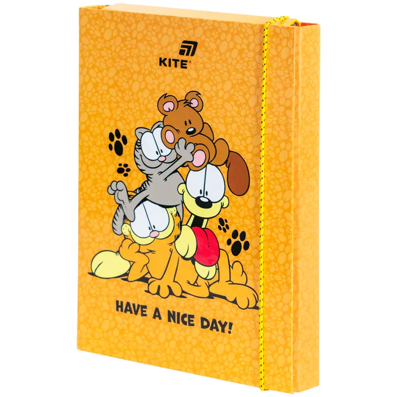 Папка для зошитів на гумці Kite Garfield