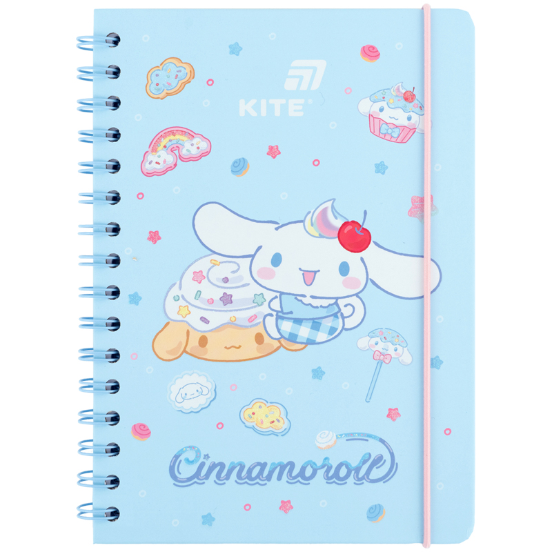 Блокнот на спіралі Kite Cinnamoroll (A5, 80 аркушів)