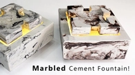 DIY Marble Effect Cement Fountain