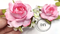 DIY/ МК я в захваті️ніжно, просто і дуже красиво/квіти із фоамірану для новачків