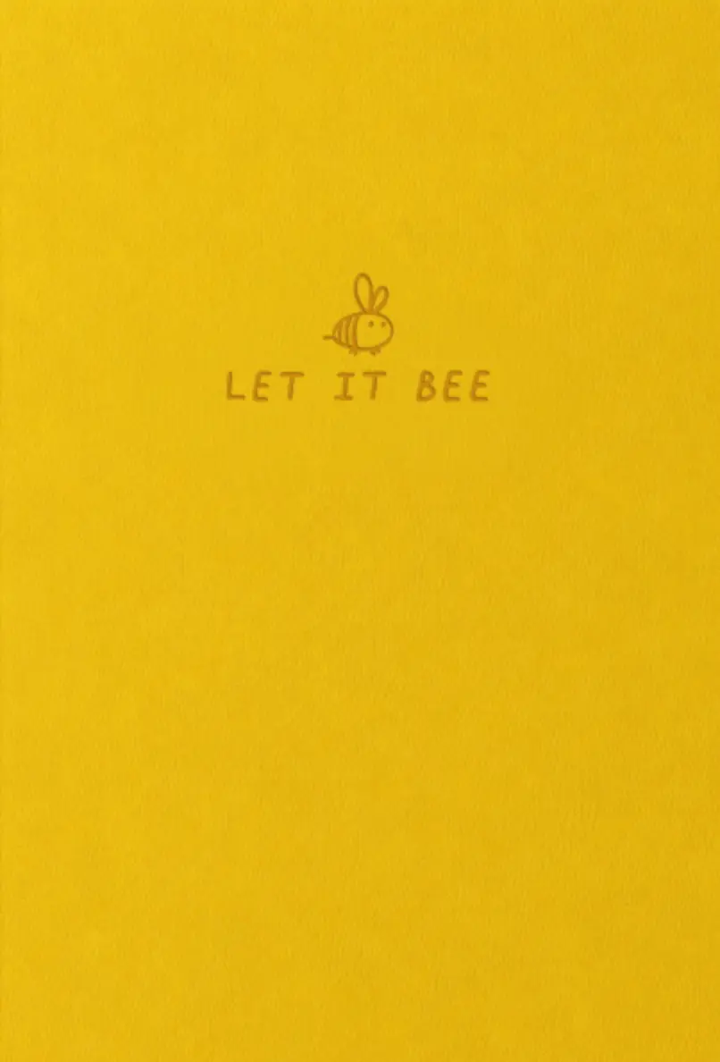 Блокнот «Let it bee»