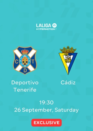 Tenerife — Cádiz