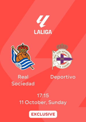 Real Sociedad — Deportivo