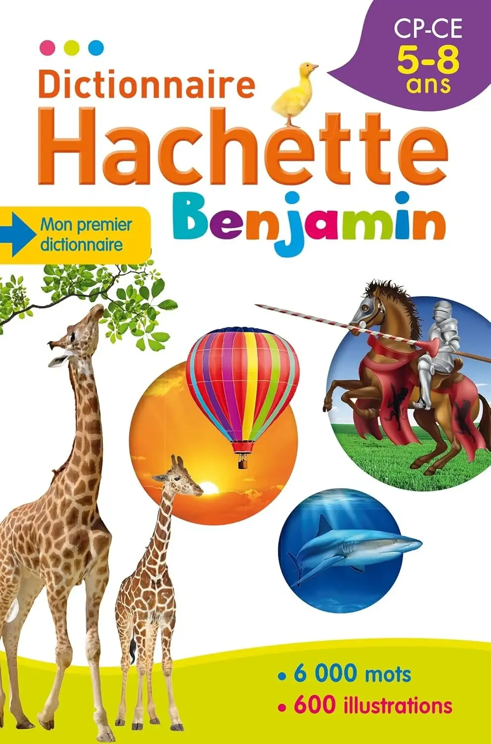 Обкладинка "Dictionnaire Benjamin (5-8 ans)"