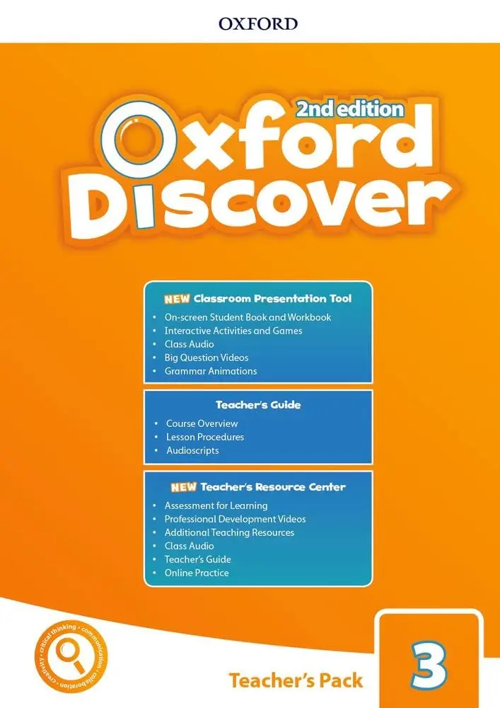 Oxford Discover (2E) 3. Teacher's Pack with CPT + TG + OPT
