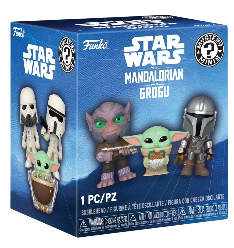 Обкладинка "Фігурка-сюрприз Funko Pop Mystery Minis Star Wars Мандалорець і Ґроґу"