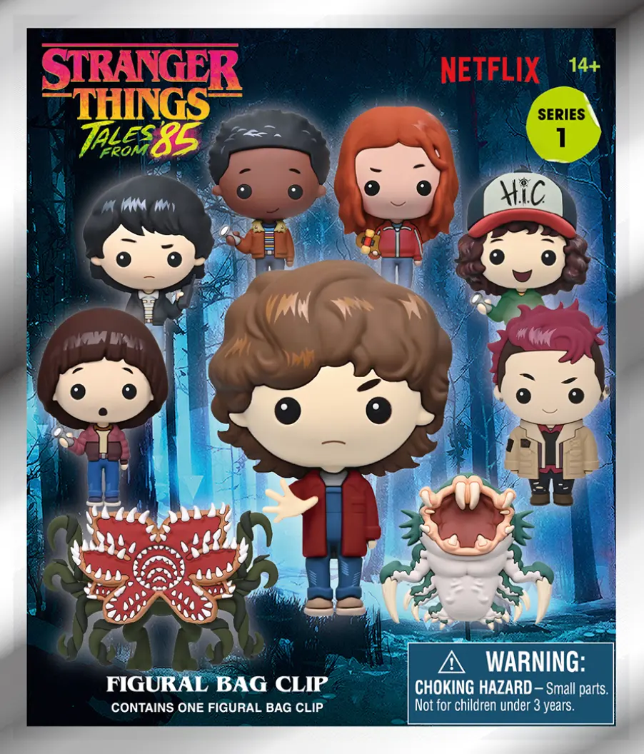 Обкладинка "Брелок-сюрприз Monogram Stranger Things Оповідки з 85-го S1"