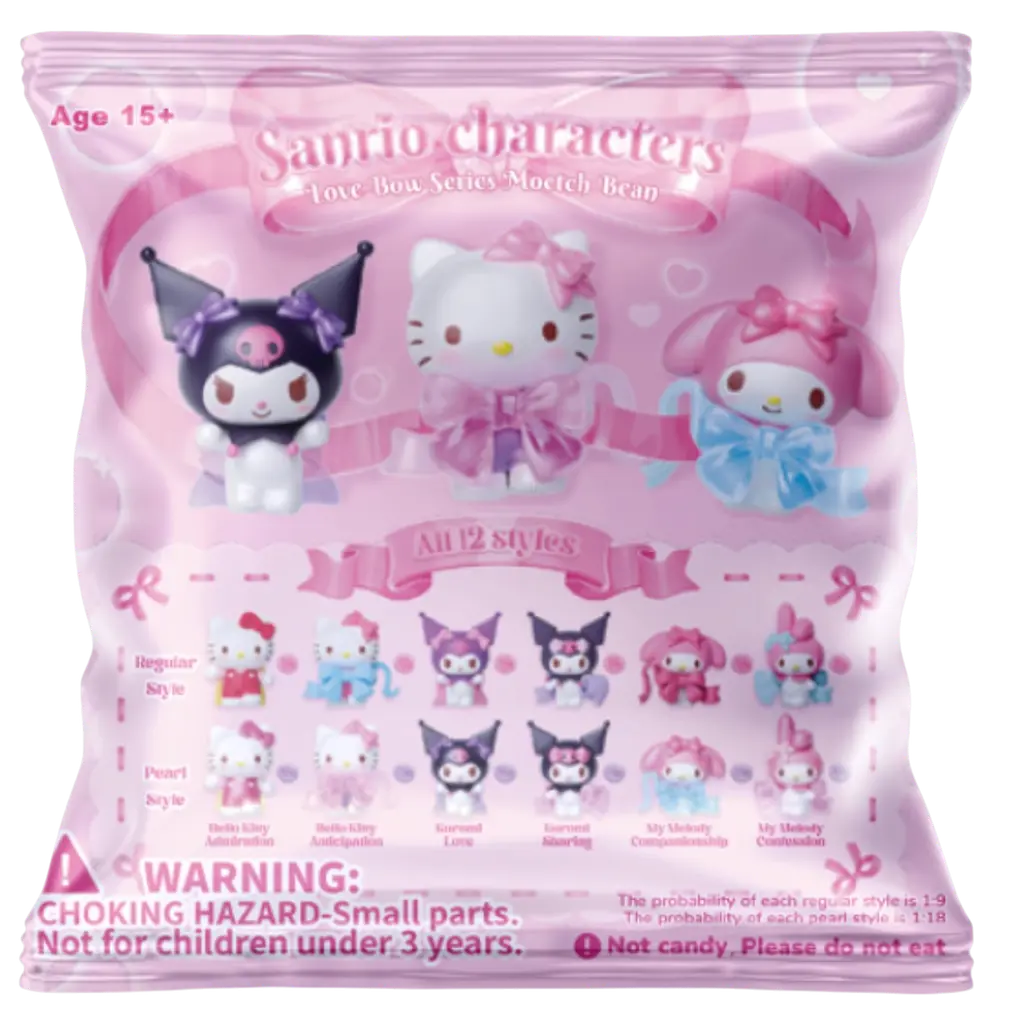Обкладника "Фігурка-сюрприз Pop Top Sanrio Бантики почуттів" Обкладинка "Фігурка-сюрприз Pop Top Sanrio Бантики почуттів"