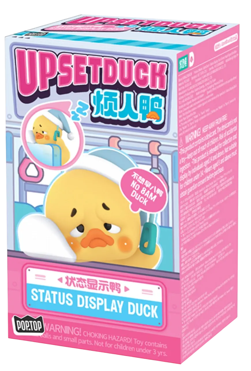 Обкладника "Колекційна фігурка-сюрприз Pop Top 1983toys серії Upset Duck Особливий муд" Обкладинка "Колекційна фігурка-сюрприз Pop Top 1983toys серії Upset Duck Особливий муд"