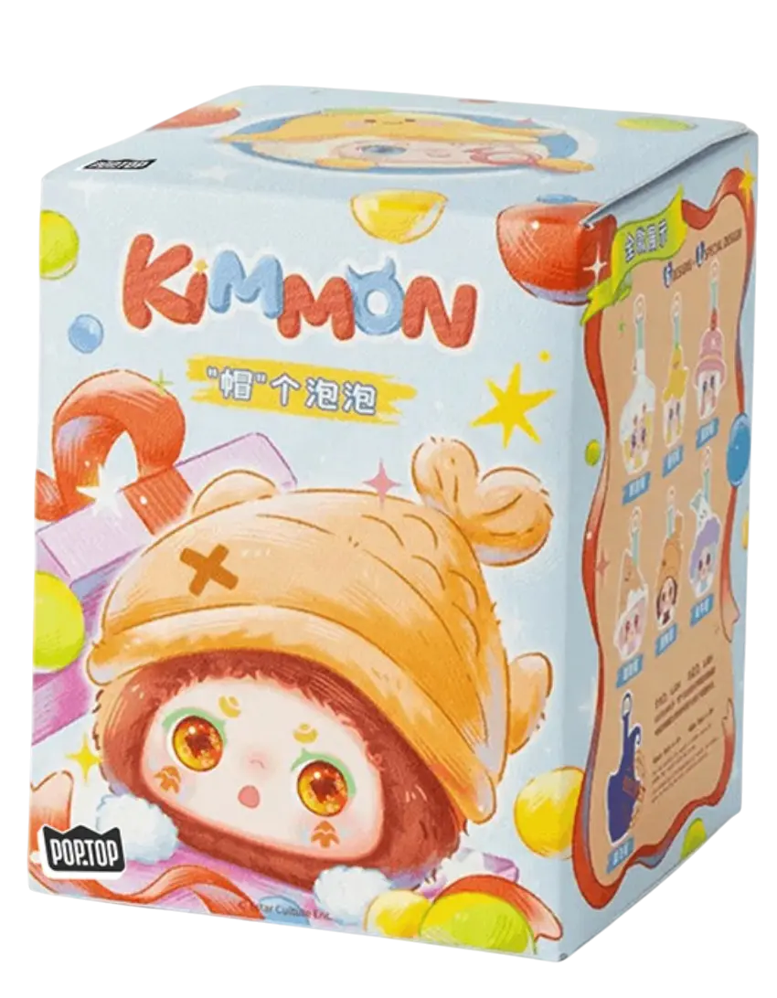 Обкладника "М'яка іграшка Pop Top Kimmon Гарнюньки в капелюшках" Обкладинка "М'яка іграшка Pop Top Kimmon Гарнюньки в капелюшках"