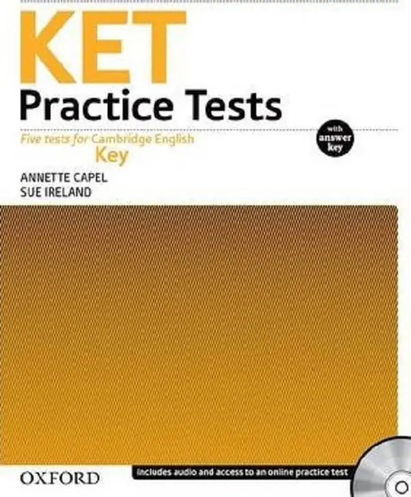 Обкладника "KET Practice Tests Revised Ed: With Key and Audio-CD Pack" Обкладинка "KET Practice Tests Revised Ed: With Key and Audio-CD Pack"
