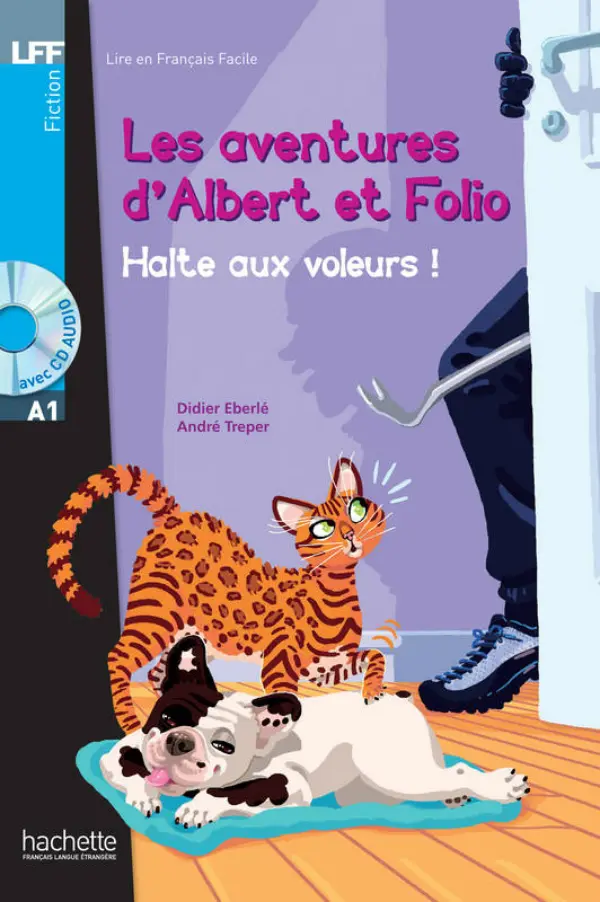 Обкладинка "A1 Albert et Folio. Halte aux voleurs + CD audio"