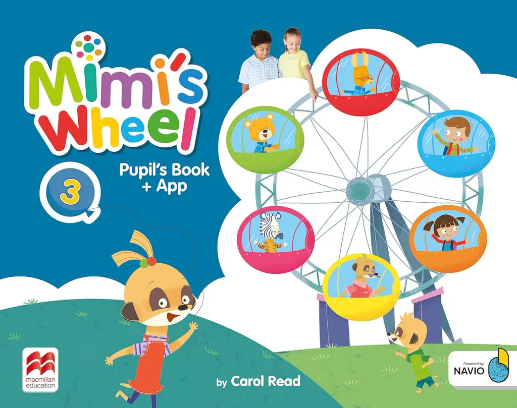 Обкладинка "MIMI'S WHEEL Level 3. Pupil's Book with Navio App"