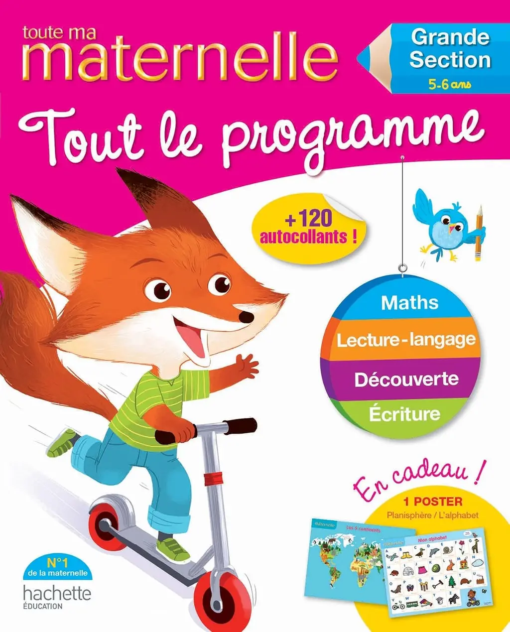 Обкладника "Toute ma Grande Section (5-6 ans)" Обкладинка "Toute ma Grande Section (5-6 ans)"