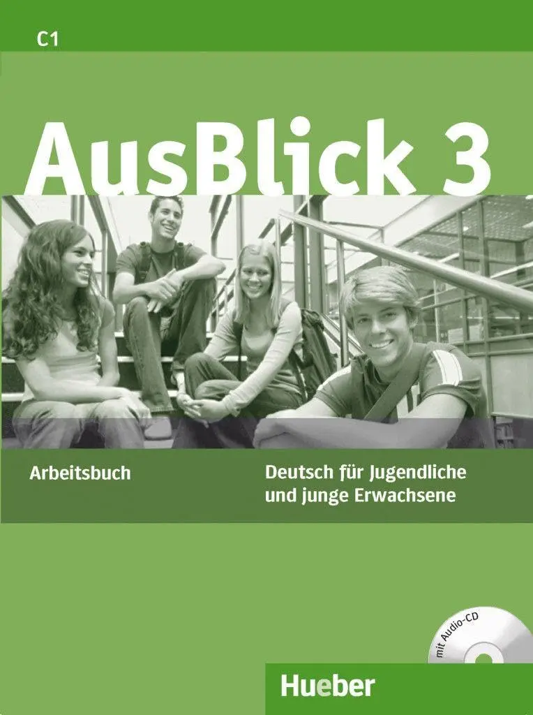 Обкладинка "AusBlick 3. Deutsch fur Jugendliche und junge Erwachsene. Arbeitsbuch (+Audio-CD)"