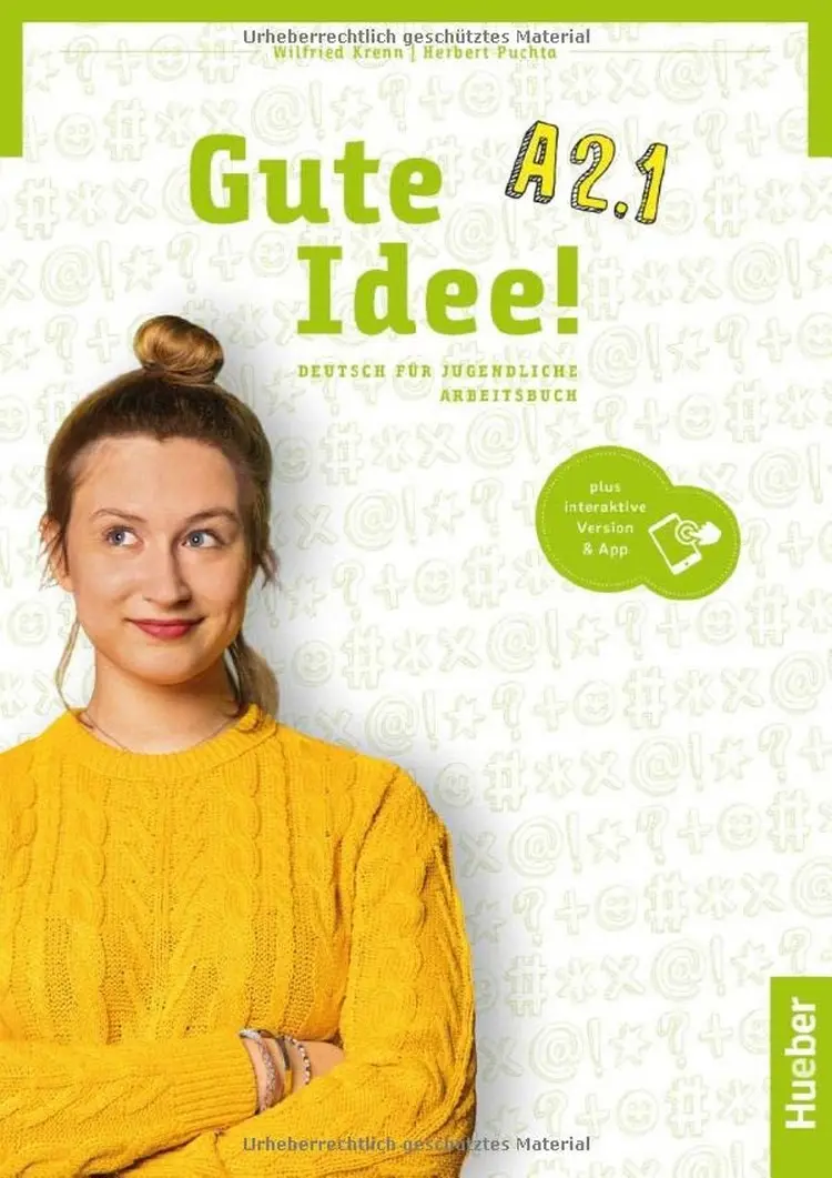 Обкладинка "Gute Idee! A2.1. Arbeitsbuch + Code"