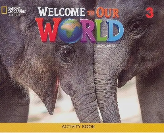 Обкладника "Welcome to Our World 2nd edition 3 Activity Book" Обкладинка "Welcome to Our World 2nd edition 3 Activity Book"