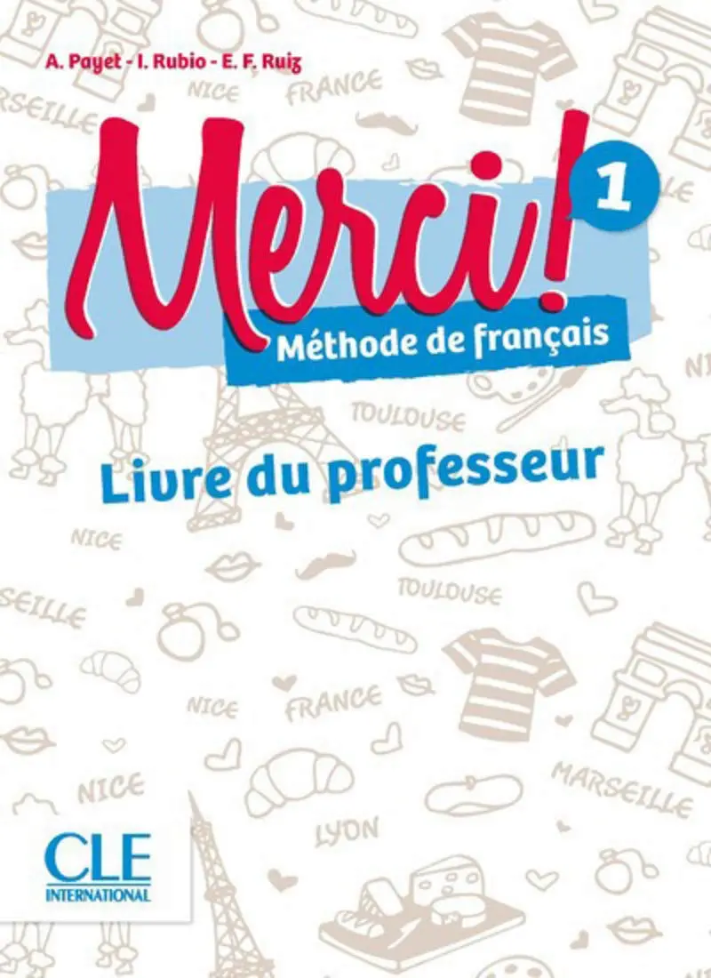 Обкладинка "Merci! 1 A1 Guide pedagogique"