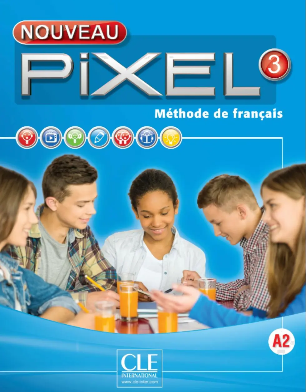 Pixel Nouveau 3 Livre de l'élève + DVD-ROM
