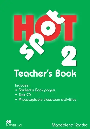 Обкладника "Hot Spot 2. Teacher's Book + Test CD" Обкладинка "Hot Spot 2. Teacher's Book + Test CD"