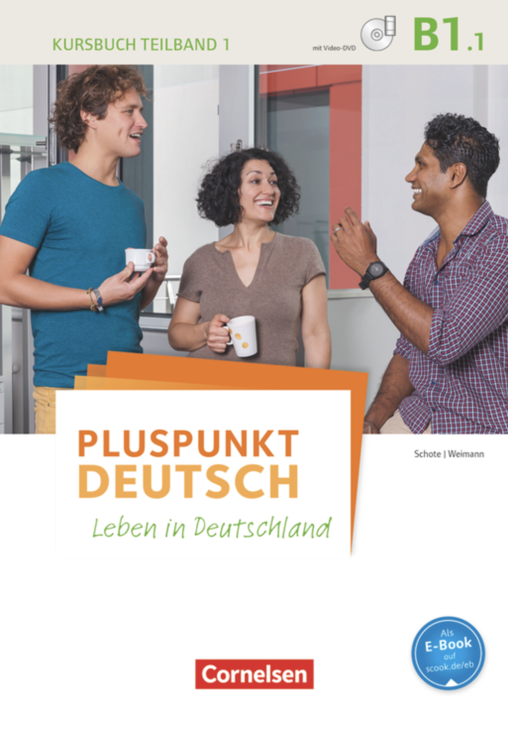 Pluspunkt Deutsch NEU B1.1 Kursbuch mit Video-DVD