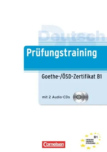 Обкладника "Prufungstraining DaF: Goethe-ÖSD-Zertifikat B1+CD NEU" Обкладинка "Prufungstraining DaF: Goethe-ÖSD-Zertifikat B1+CD NEU"