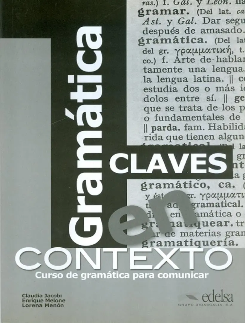 Обкладинка "Gramatica en contexto Claves"