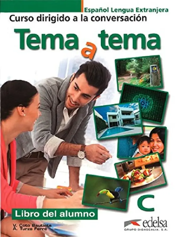 Обкладника "Tema a tema C Asi se Habla Cuaderno de ejercicios y práctica" Обкладинка "Tema a tema C Asi se Habla Cuaderno de ejercicios y práctica"