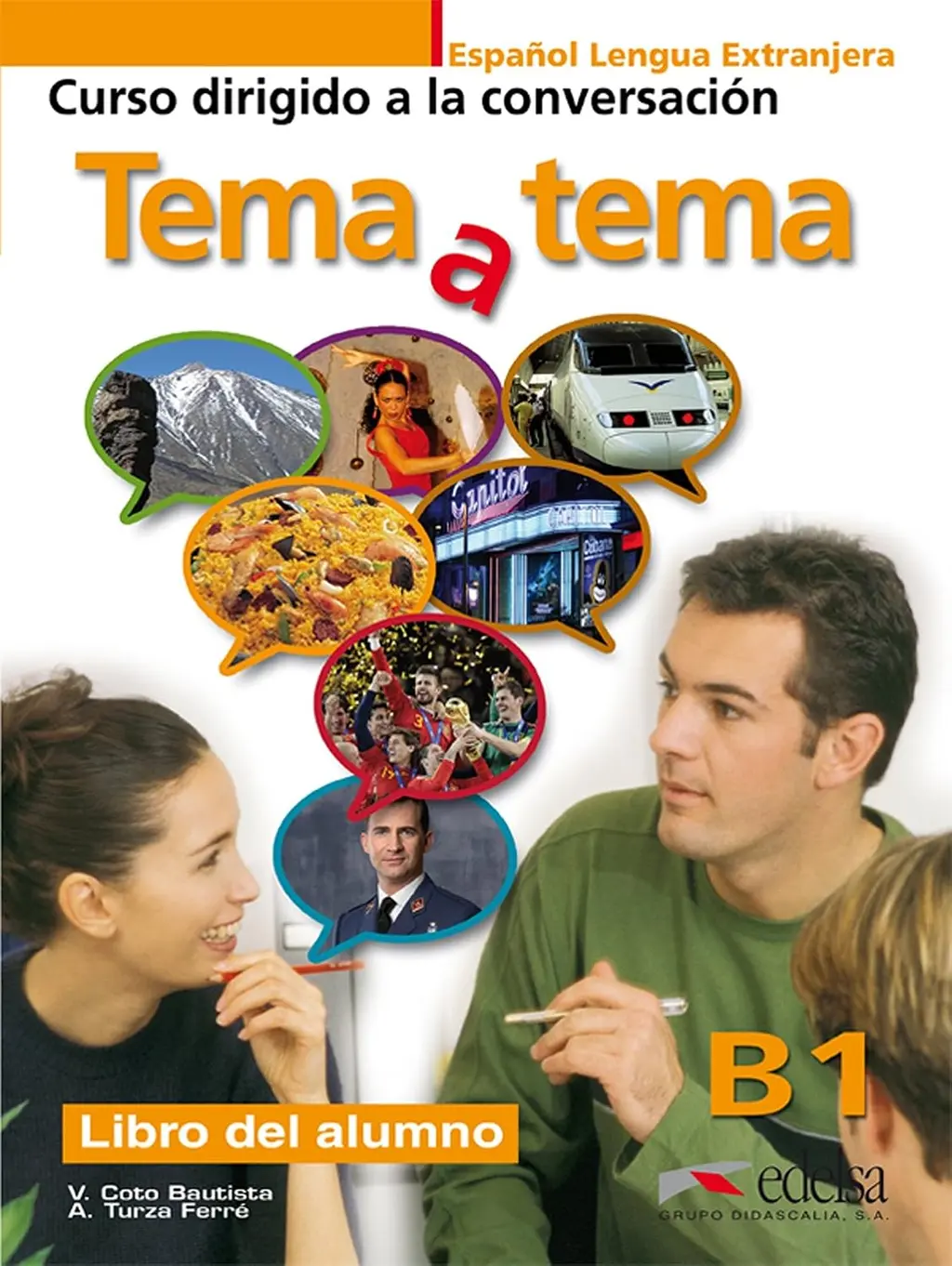 Обкладинка "Tema a tema B1 Libro del alumno"