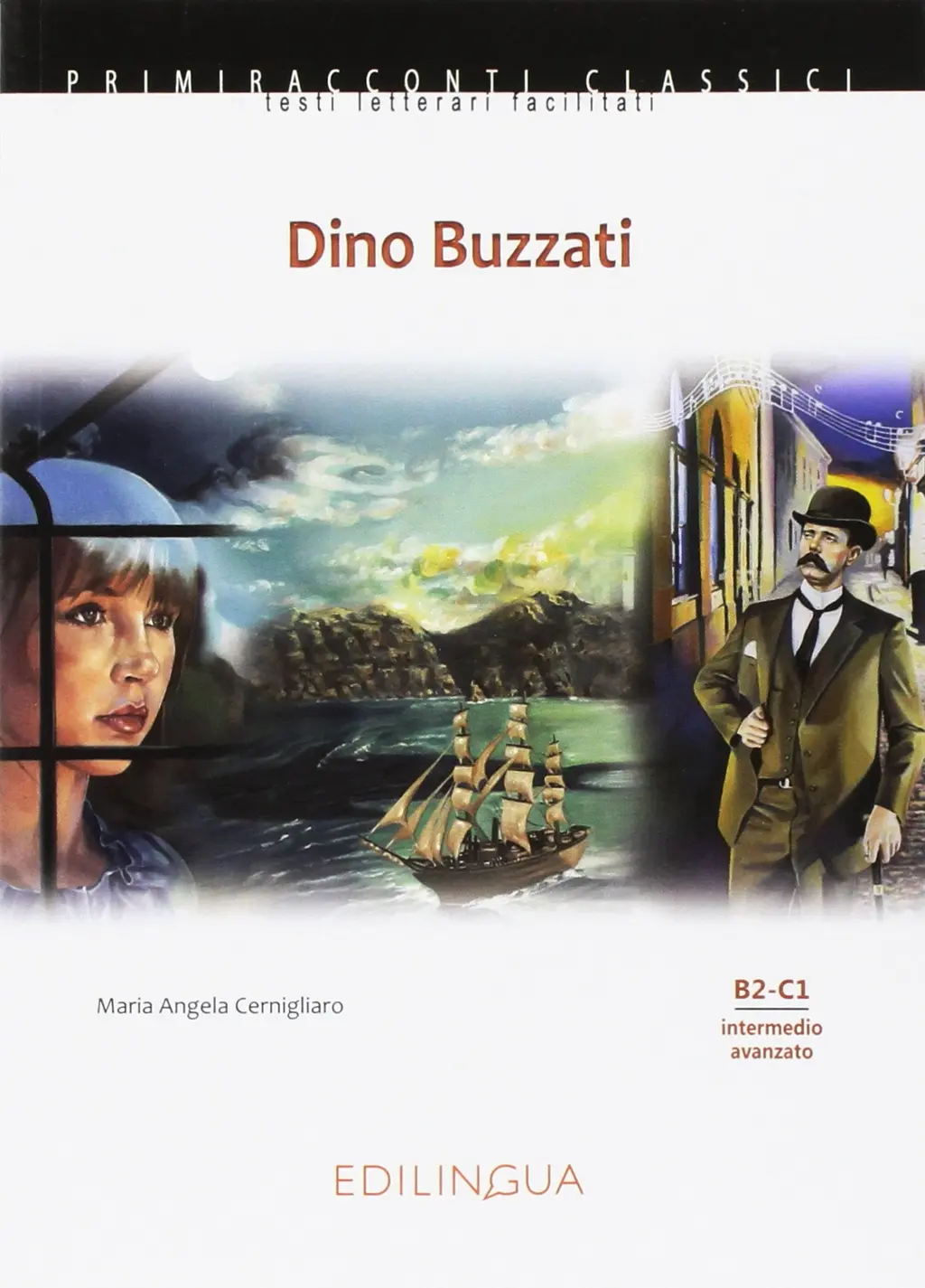 Обкладинка "Primiracconti Classici (B1-C1) Dino Buzzati"