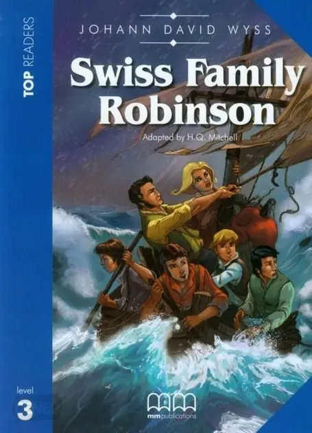 Обкладника "TR3 Swiss Family Robinson Pre-Intermediate Book with CD" Обкладинка "TR3 Swiss Family Robinson Pre-Intermediate Book with CD"