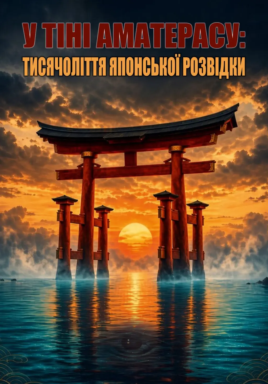Обкладника "У тіні Амантерасу: тисячоліття японської розвідки" Обкладинка "У тіні Амантерасу: тисячоліття японської розвідки"