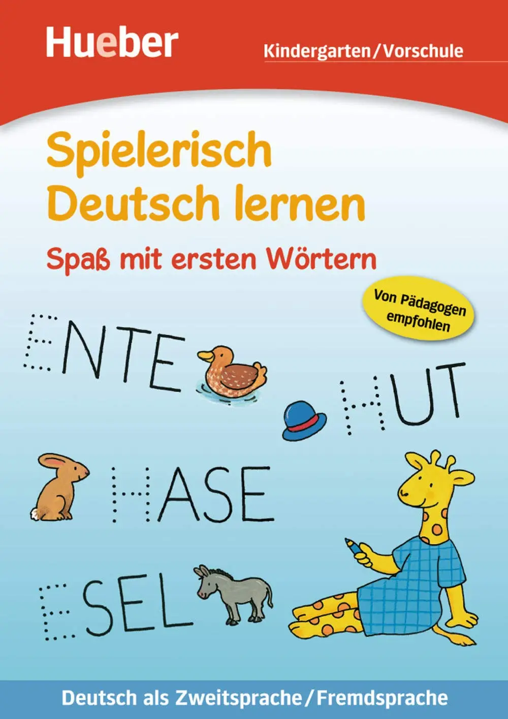 Обкладинка "Spielerisch Deutsch lernen. Spas mit ersten Wortern"