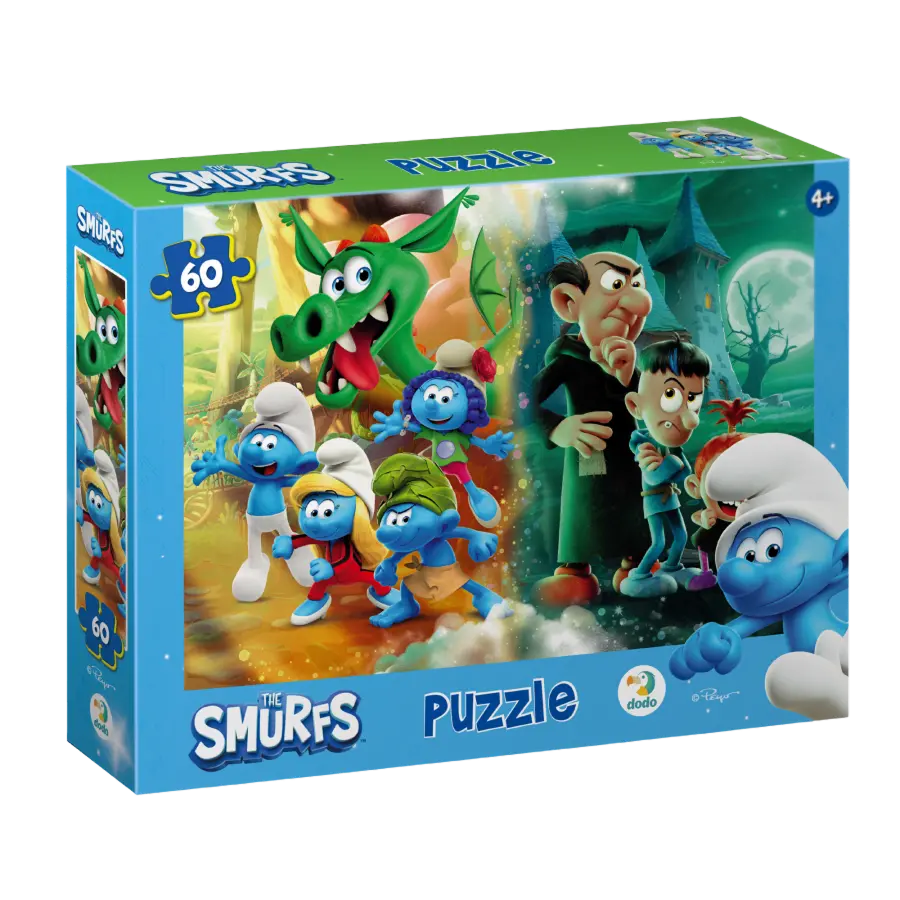 Обкладинка "Пазл «The Smurfs. Домашня тварина-дракон»"
