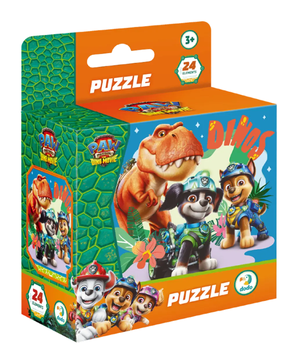 Обкладинка "Пазл на 24 елементи Paw Patrol. Ті-Рекс Тіммі"